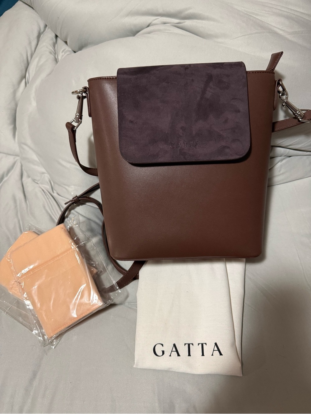 GATTA Christie Espresso Convertible Backpack